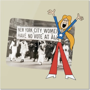 Sufferin’ til Suffrage Posters and Art